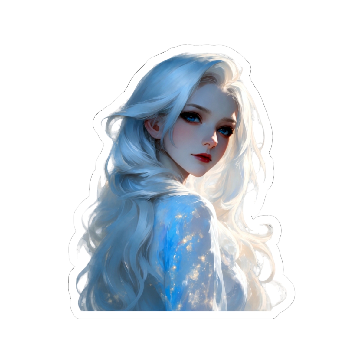 Illyasviel Fate Stay Night White Hair Dreamy Portrait | Fate Series - alternate angle 1, merchandise